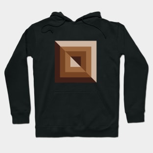 Earth Tones Geo Emboss Hoodie